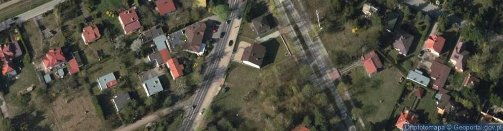 Zdjęcie satelitarne Pod Bateriami ul.
