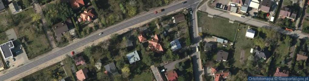 Zdjęcie satelitarne Pod Bateriami ul.