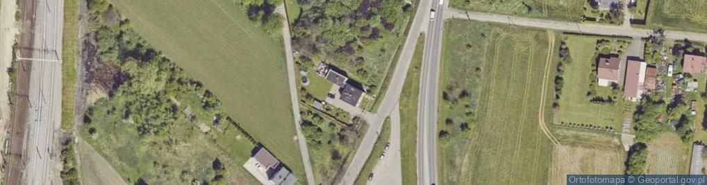 Zdjęcie satelitarne Pod Gajem ul.