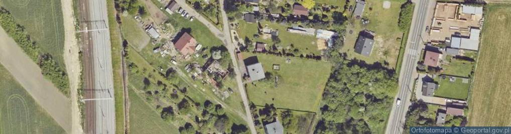 Zdjęcie satelitarne Pod Gajem ul.