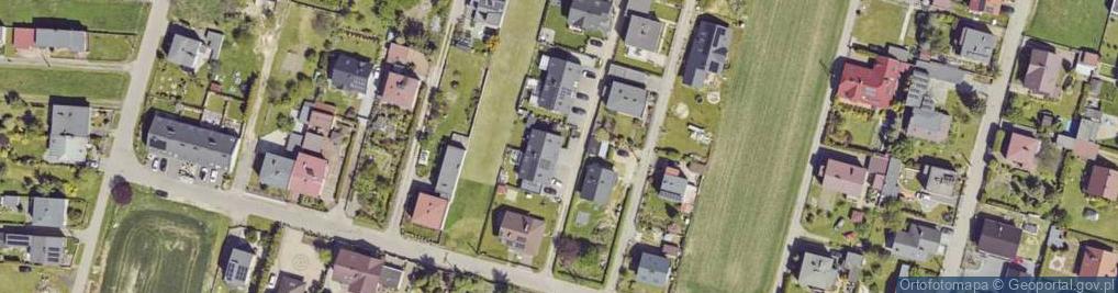 Zdjęcie satelitarne Poprzeczna ul.
