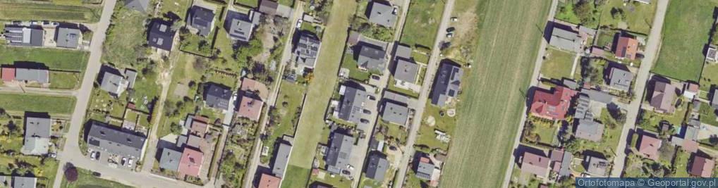 Zdjęcie satelitarne Poprzeczna ul.
