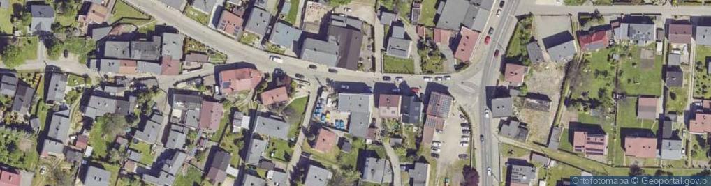 Zdjęcie satelitarne Powstańców Śląskich ul.