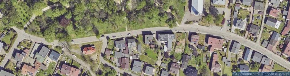 Zdjęcie satelitarne Powstańców Śląskich ul.
