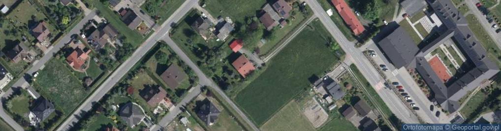 Zdjęcie satelitarne Powstańców ul.