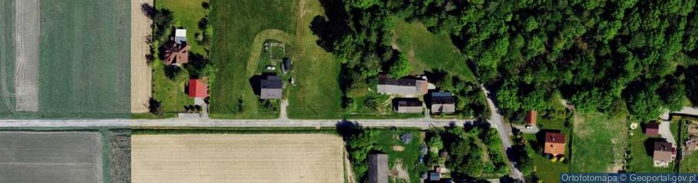Zdjęcie satelitarne Pod Dębiną ul.