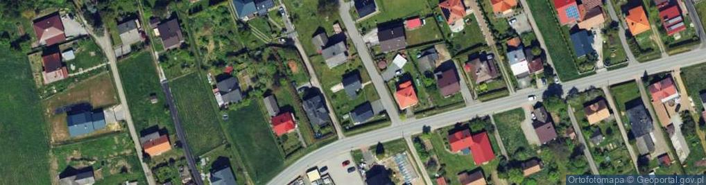 Zdjęcie satelitarne Poselska ul.
