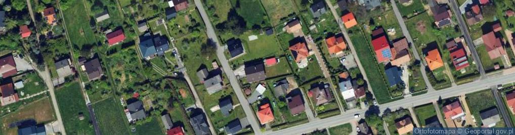 Zdjęcie satelitarne Poselska ul.