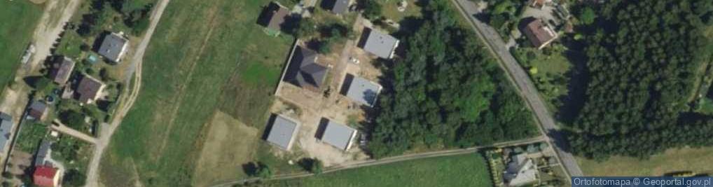 Zdjęcie satelitarne Pod Brzozami ul.