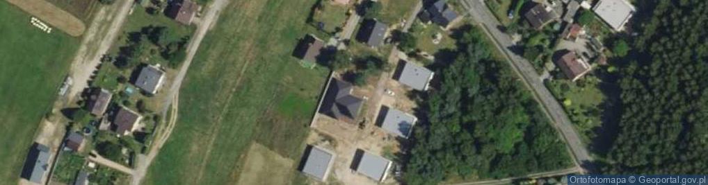Zdjęcie satelitarne Pod Brzozami ul.