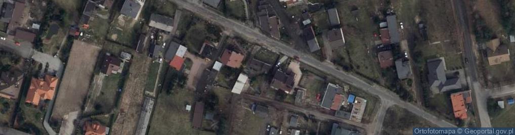 Zdjęcie satelitarne Polskiego Czerwonego Krzyża ul.