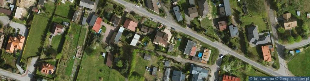 Zdjęcie satelitarne Polskiego Czerwonego Krzyża ul.