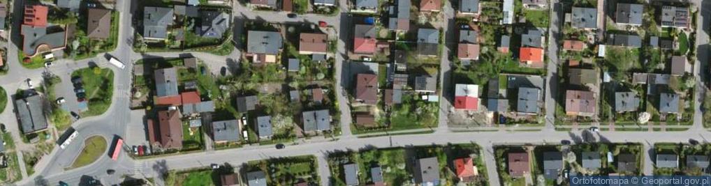 Zdjęcie satelitarne Poziomkowa ul.