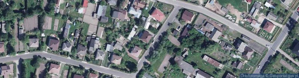 Zdjęcie satelitarne Poprzeczna ul.