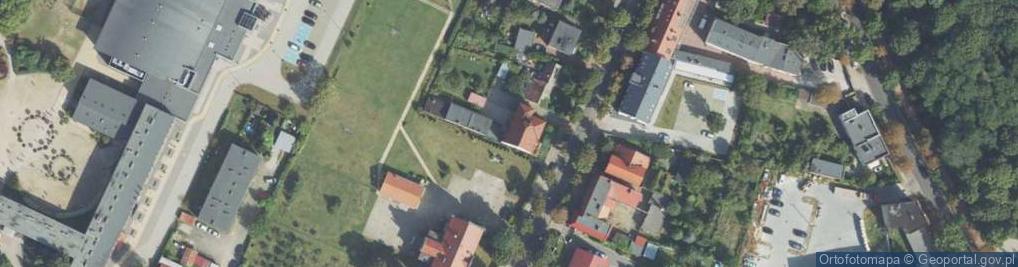 Zdjęcie satelitarne Podgórna ul.