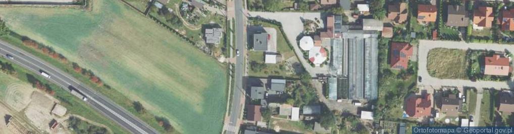 Zdjęcie satelitarne Podgórna ul.