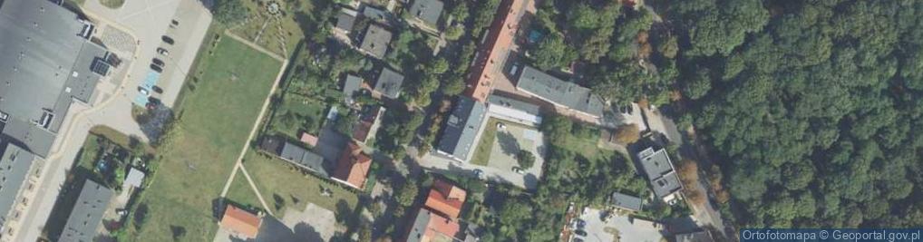 Zdjęcie satelitarne Podgórna ul.