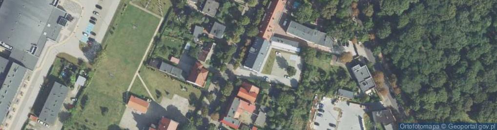 Zdjęcie satelitarne Podgórna ul.