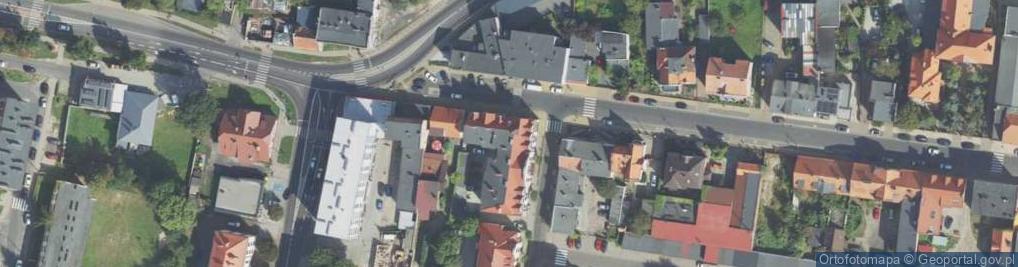 Zdjęcie satelitarne Poznańska ul.