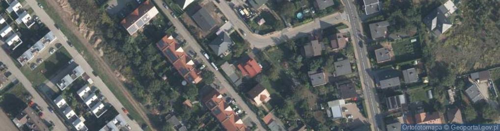 Zdjęcie satelitarne Podgórna ul.