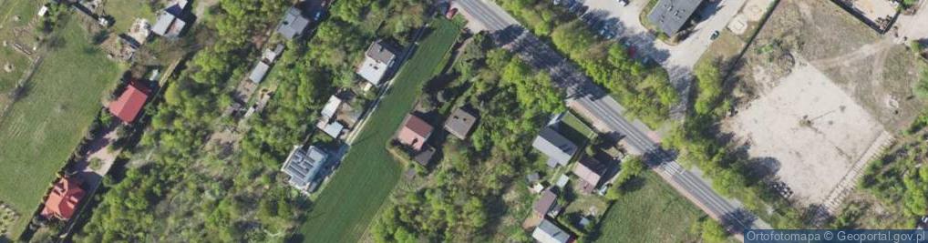Zdjęcie satelitarne Popłacińska ul.