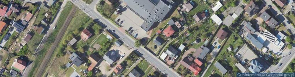 Zdjęcie satelitarne Popłacińska ul.