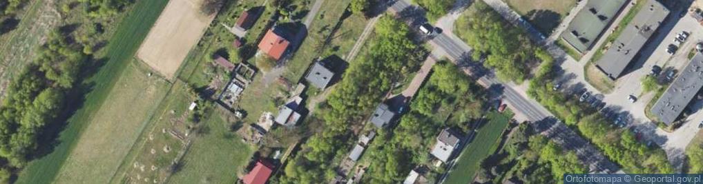 Zdjęcie satelitarne Popłacińska ul.