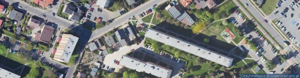 Zdjęcie satelitarne Północna ul.