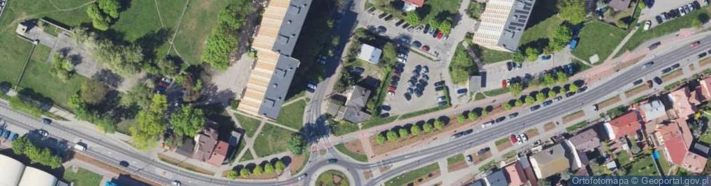 Zdjęcie satelitarne Północna ul.