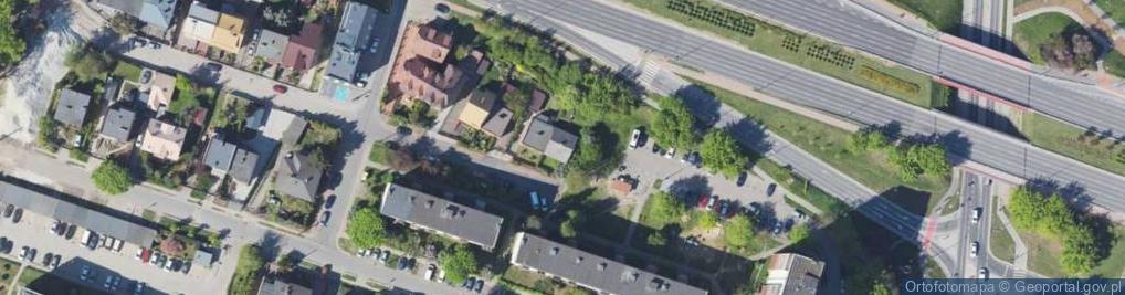 Zdjęcie satelitarne Podchorążych ul.