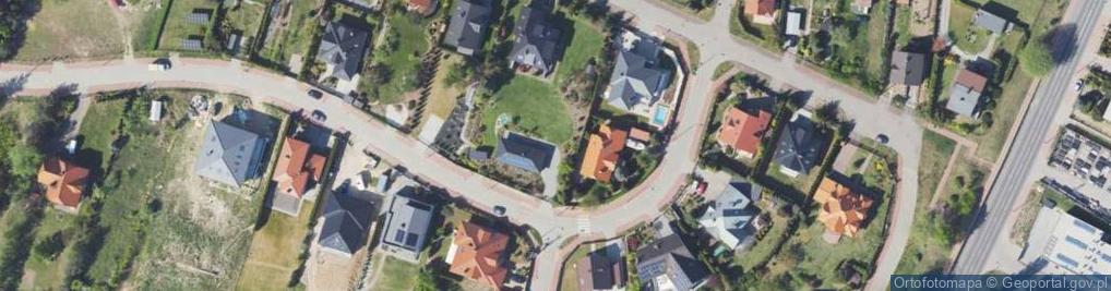 Zdjęcie satelitarne Poziomkowa ul.