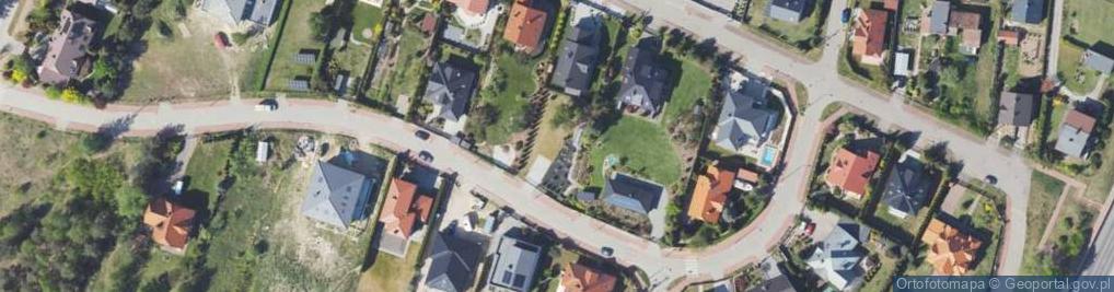 Zdjęcie satelitarne Poziomkowa ul.