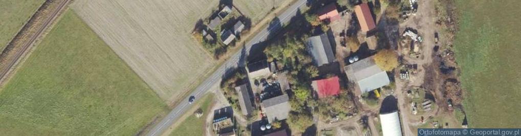 Zdjęcie satelitarne Poborcze ul.