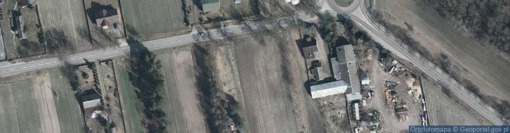 Zdjęcie satelitarne Podciernie ul.