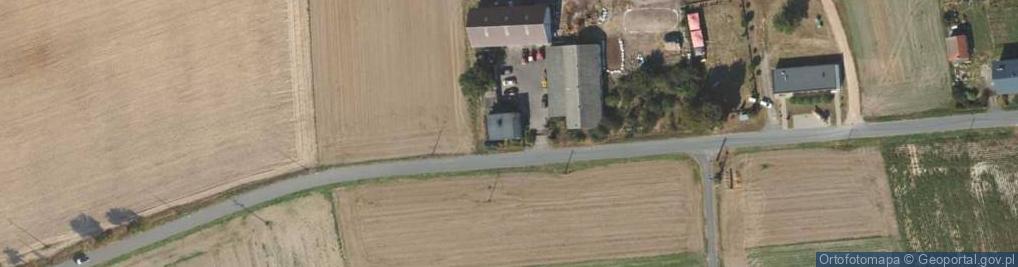 Zdjęcie satelitarne Poddębice ul.