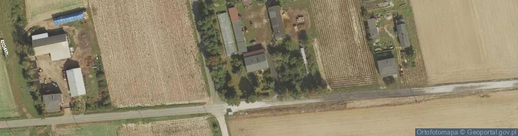 Zdjęcie satelitarne Poddębice ul.