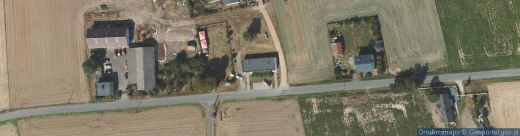 Zdjęcie satelitarne Poddębice ul.