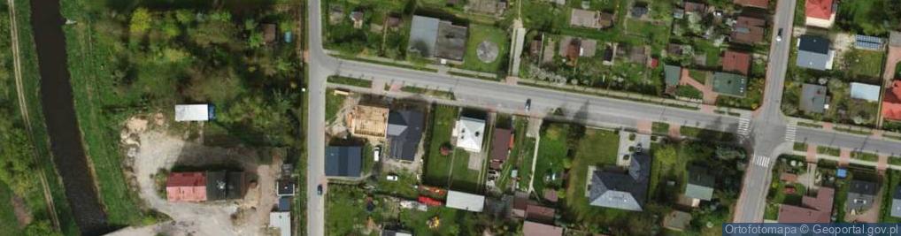 Zdjęcie satelitarne Północna ul.