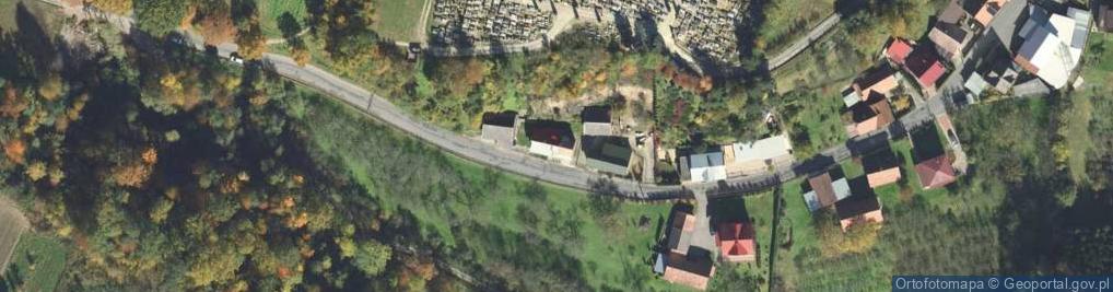 Zdjęcie satelitarne Podegrodzie ul.