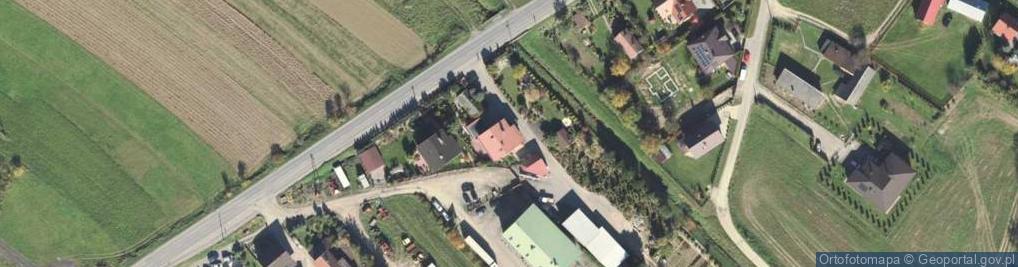 Zdjęcie satelitarne Podegrodzie ul.