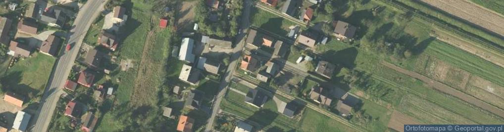 Zdjęcie satelitarne Podegrodzie ul.