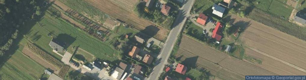 Zdjęcie satelitarne Podegrodzie ul.