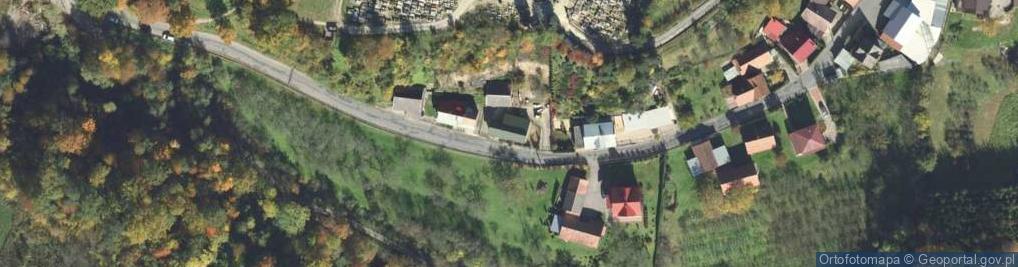 Zdjęcie satelitarne Podegrodzie ul.