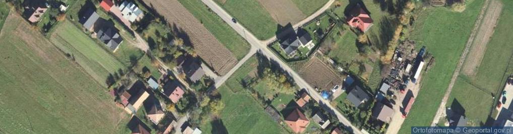 Zdjęcie satelitarne Podegrodzie ul.