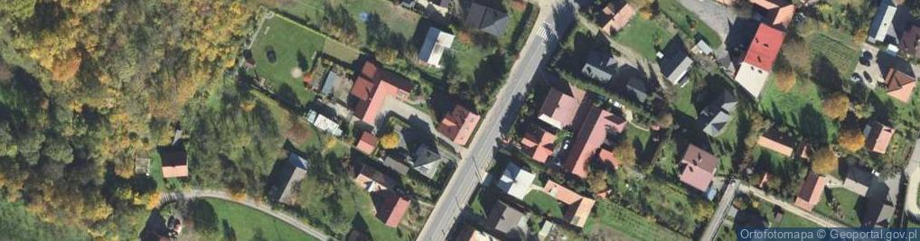 Zdjęcie satelitarne Podegrodzie ul.