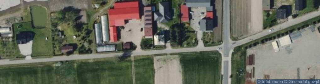 Zdjęcie satelitarne Podgórzyce ul.