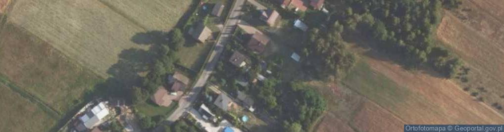 Zdjęcie satelitarne Podłęże Szlacheckie ul.
