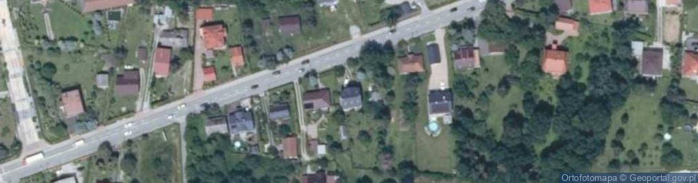 Zdjęcie satelitarne Podłęże ul.