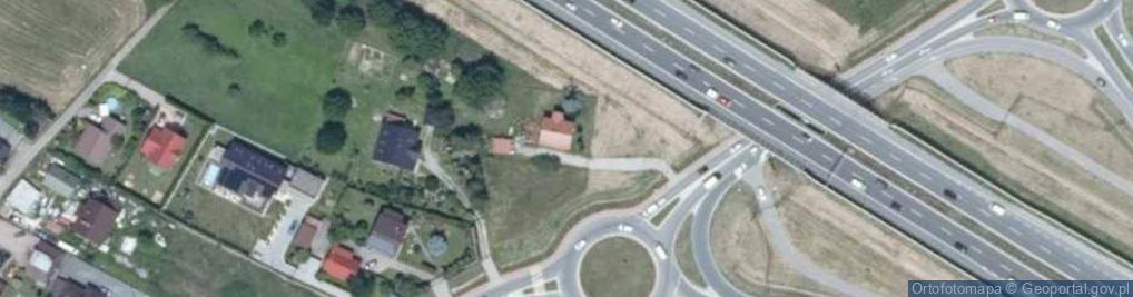 Zdjęcie satelitarne Podłęże ul.