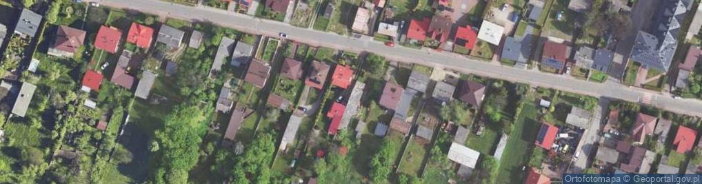 Zdjęcie satelitarne Podlipie ul.
